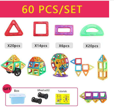 🧲 Blocs Magnétiques / Jeu de Construction Éducatif  🎨