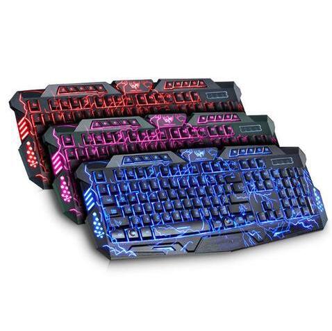 ⌨️ Clavier lumineux – Rétroéclairé et design gamer 🎮✨