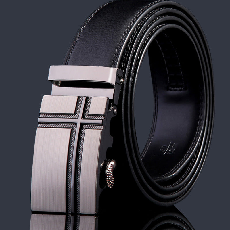 👔 Ceinture en cuir véritable pour homme 🔒