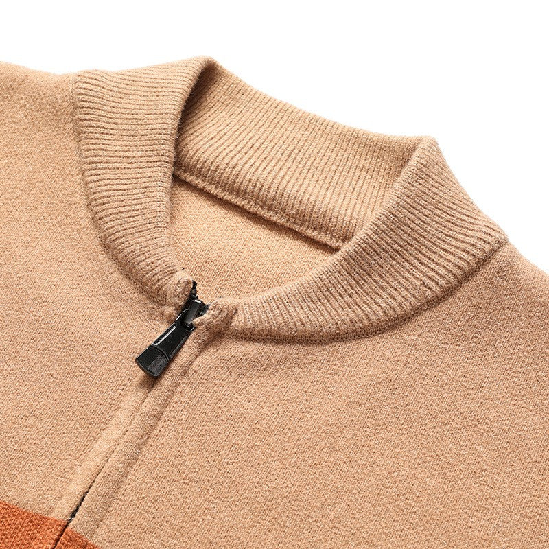 Gilet Homme Tricoté – Pull / Veste Printemps et Automne