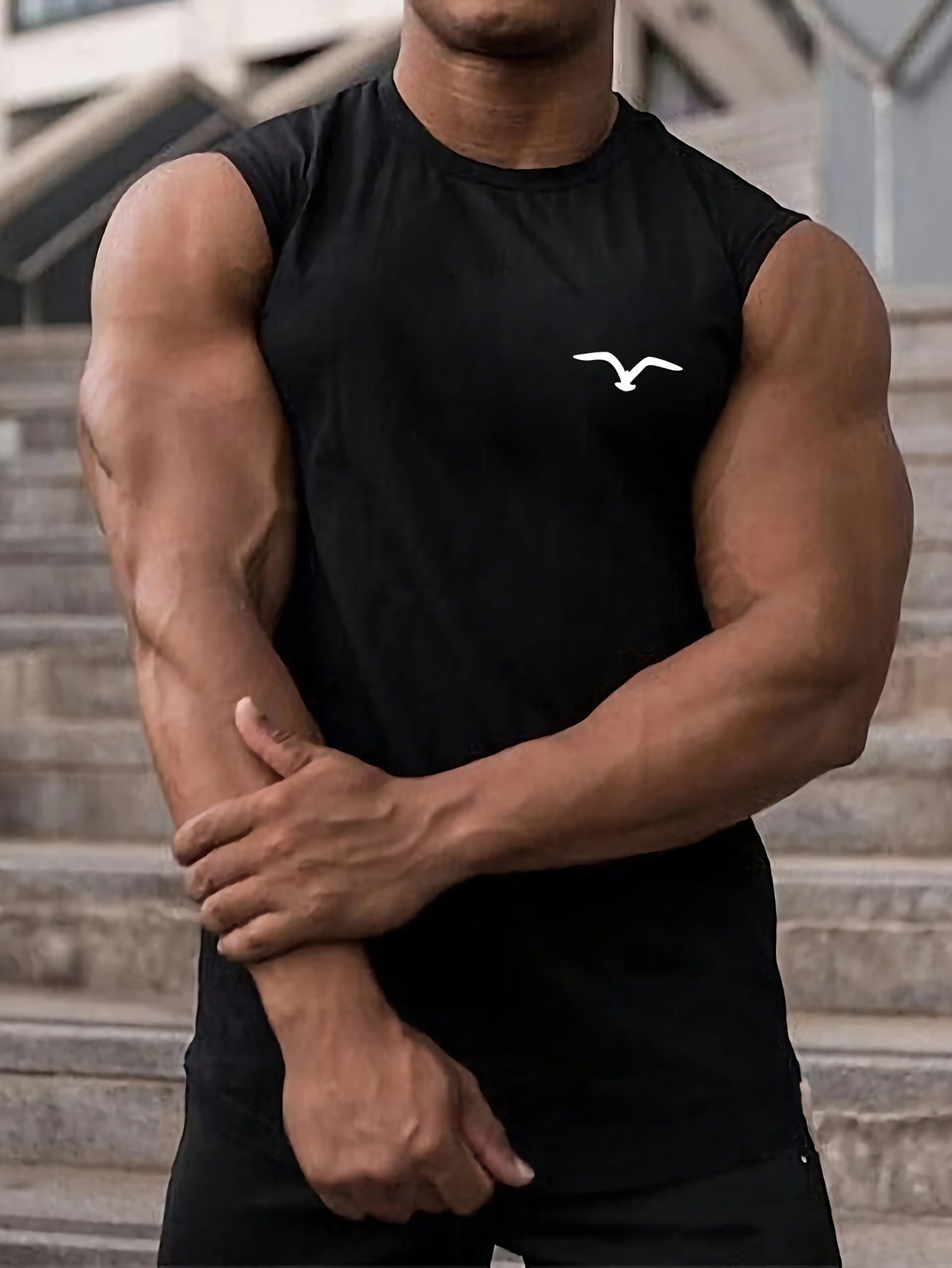 Débardeur Homme Imprimé – Style Décontracté et Tendance