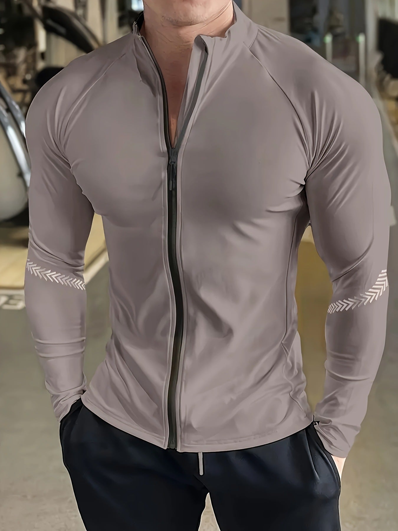 Veste Homme à Manches Longues – Ultra Respirante et Protection UV