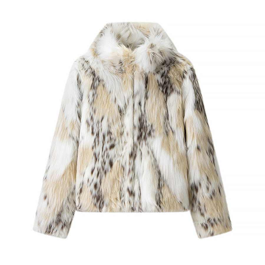 Manteau en fausse fourrure – Élégance assurée, style polyvalent