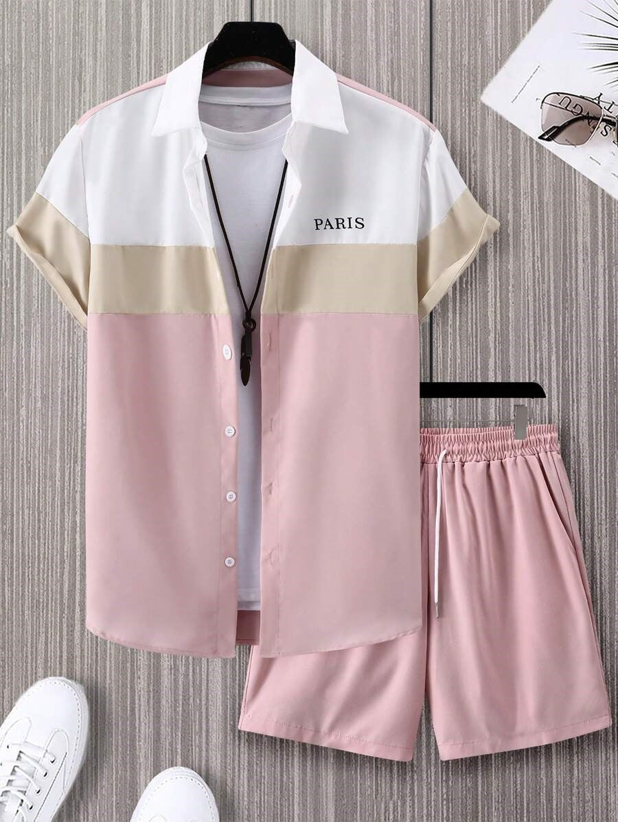 🕶️ Ensemble Homme – Chemise & Costume de Sport 🔥