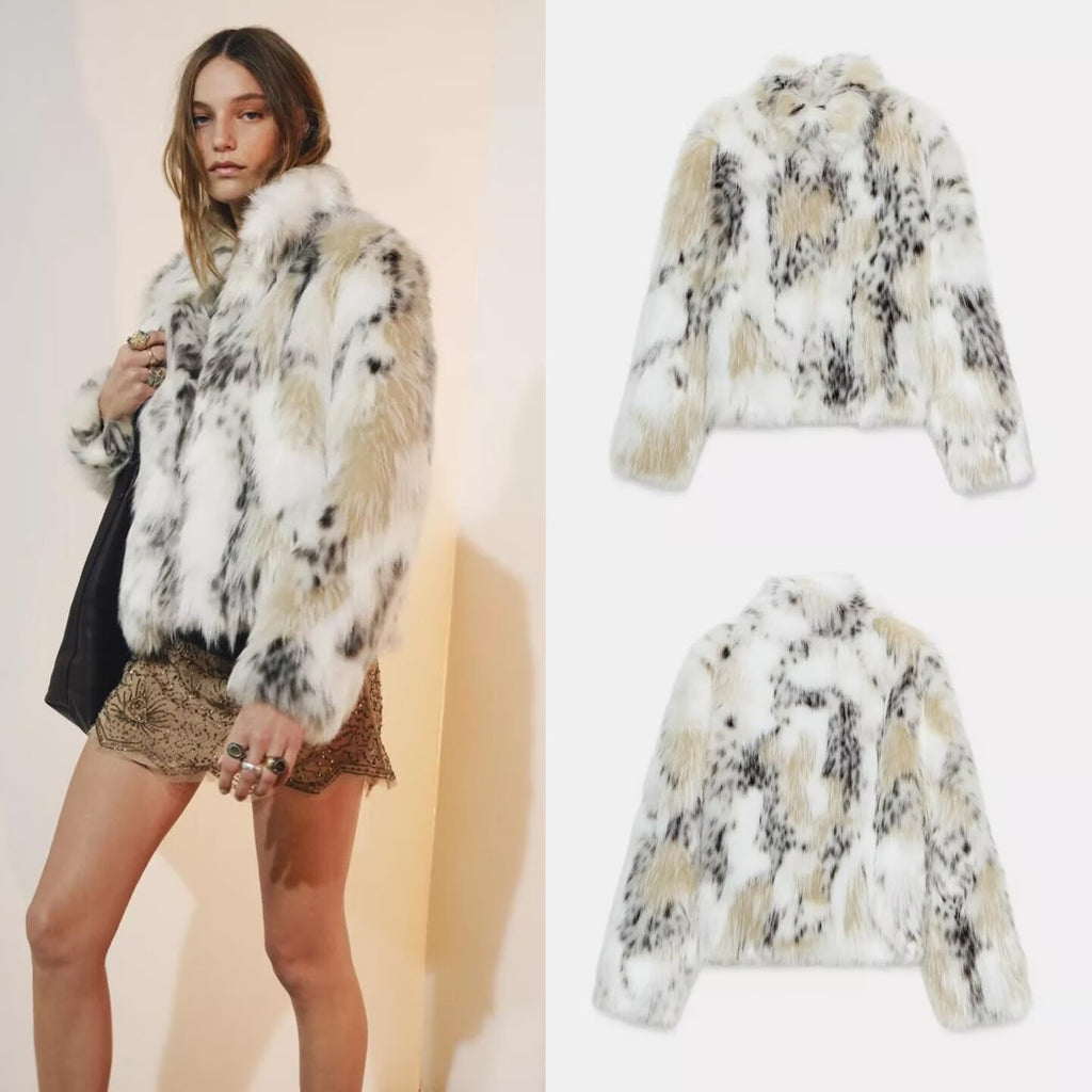 Manteau en fausse fourrure – Élégance assurée, style polyvalent