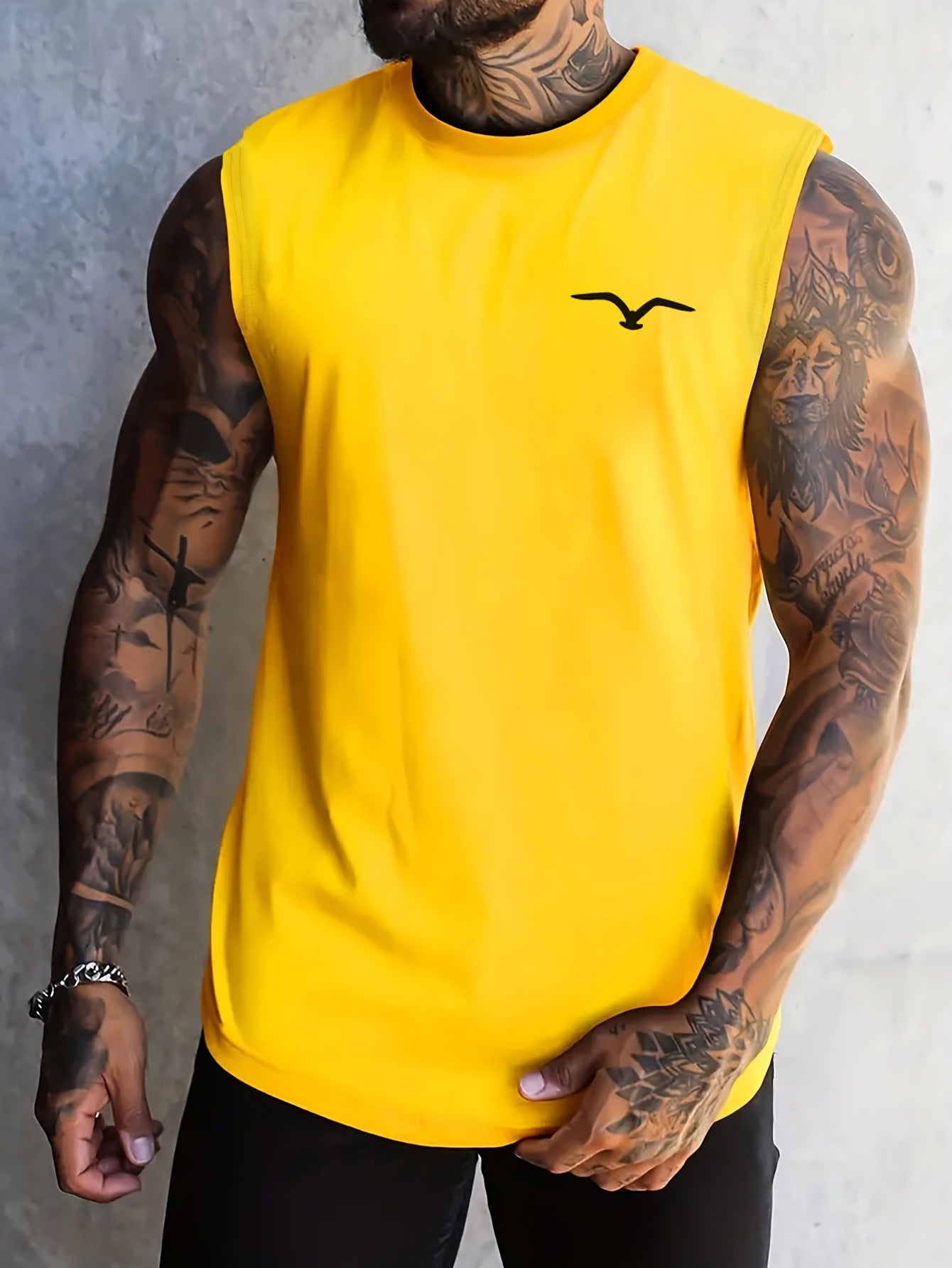 Débardeur Homme Imprimé – Style Décontracté et Tendance