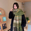 Snood Femme en Mohair – Style Long à Motif