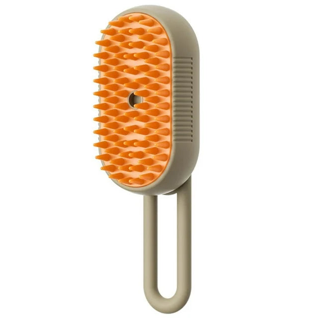 🐾 Brosse vapeur 3-en-1 pour animaux